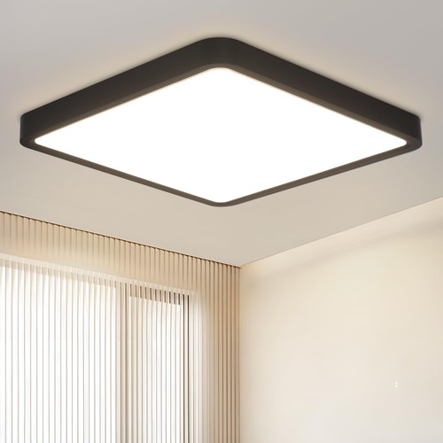 Plafonnier led plat 23 cm - -,