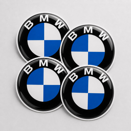 Bmw racing wheels hub cap - 4x,
