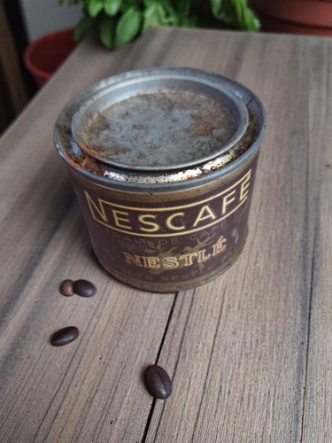 Boîte métal vintage - , nescafé