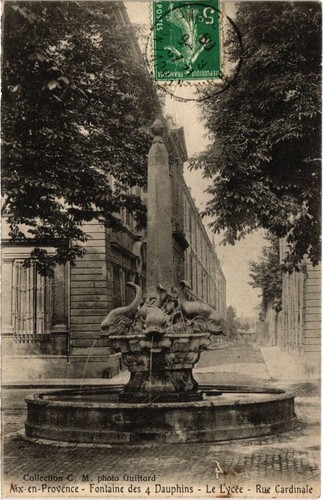 Cpa aix provence fontaine - cpa,