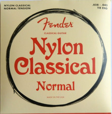 Fender Corde De Guitare Classique En Nylon Tension Normale .028-.043