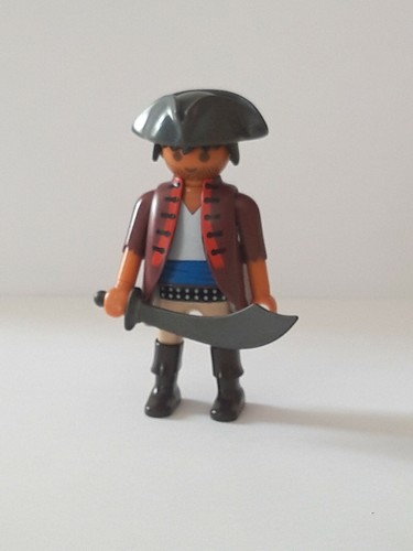 Playmobil personnage capitaine