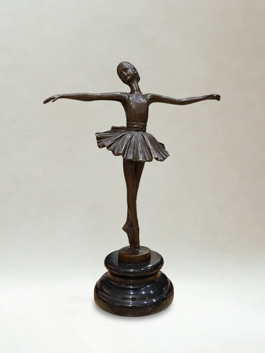 Sculpture bronze art déco - sculpture,
