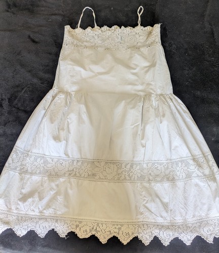 Ancienne chemise nuit coton - chemise,