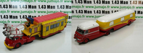 Lot ensemble ixo cirque - 1/43,