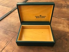 Boîtier ROLEX - occasion - bois vert - montres