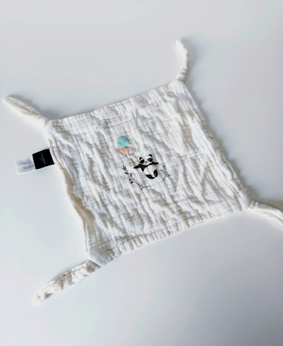 Doudou marque carré blanc - doudou,