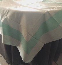 Nappe carré ancienne coton - nappe,