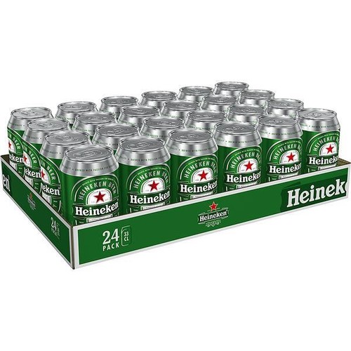 24x0 33l canettes heineken - 24x0,33l,