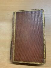 *RARE* 1800 "LES PIÈCES DE WILLIAM SHAKESPEARE" VOL 8 FICTION LIVRE EN CUIR (P3)