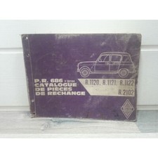 Renault R4 -1963- Manuel pieces detachees PR686 3eme edition - Renault REN-75686