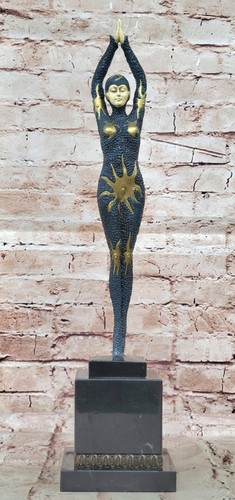 Bronze égyptien danseuse - bronze,
