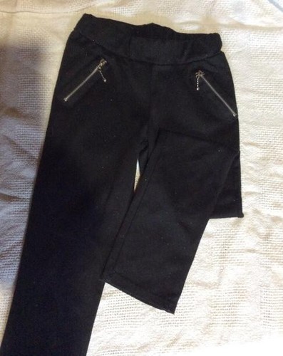 Pantalon noir paillettes 8 - -,