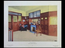 FRANCIS JOURDAIN, SALLE A MANGER, ART DECO - 1924 - POCHOIR