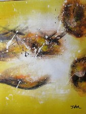 Coloré Huile Peinture Toile