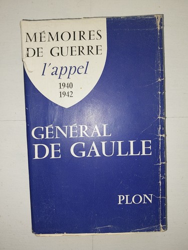 Memoires guerre vol 1 - memoires,