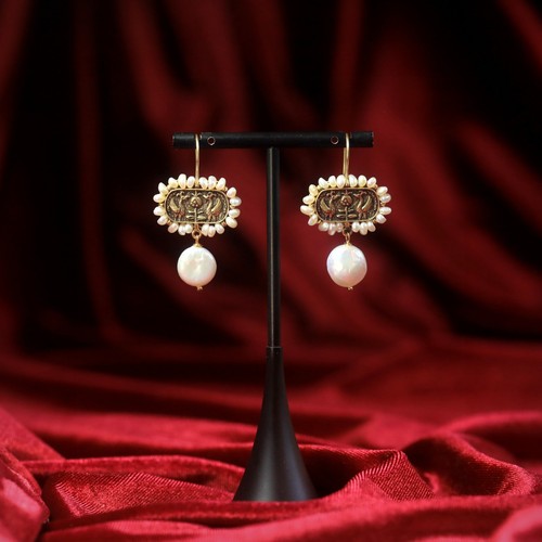 Boucles oreilles doré world - boucles,