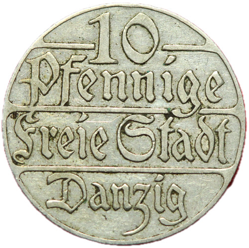 16866 pologne 10 - 10, pfennige