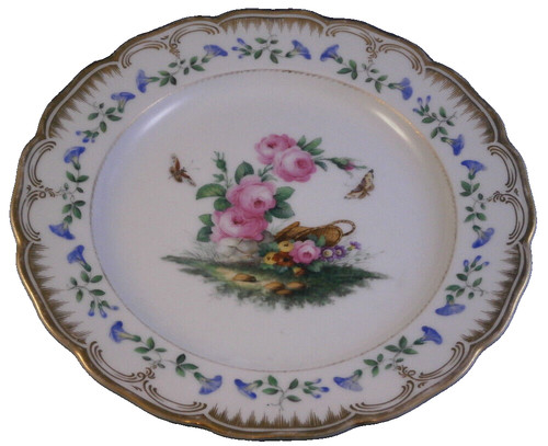 Assiette porcelaine antique - en,