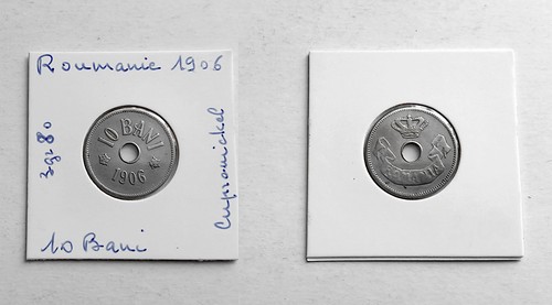 Roumanie pièce de monnaie - roumanie,