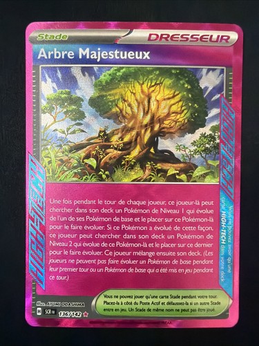 Carte pokemon arbre majestueux - arbre,