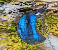 Pendentif sous forme lune - , en