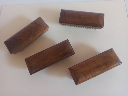 Ancienne brosse ongles bois - ancienne,