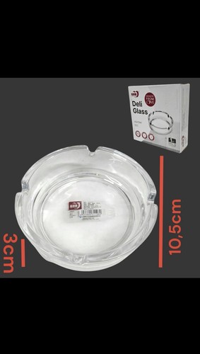 Cendrier verre rond - cendrier, en