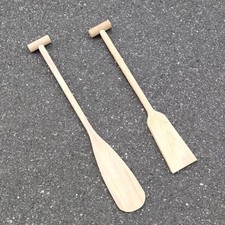 Paddle de canoë en bois Grip ergonomique pour le kayak en canoë