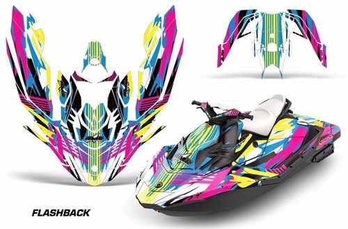 Autocollant graphique jet - autocollant,
