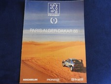 catalogue depliant peugeot