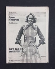 PATRON VINTAGE   "Robe tablier