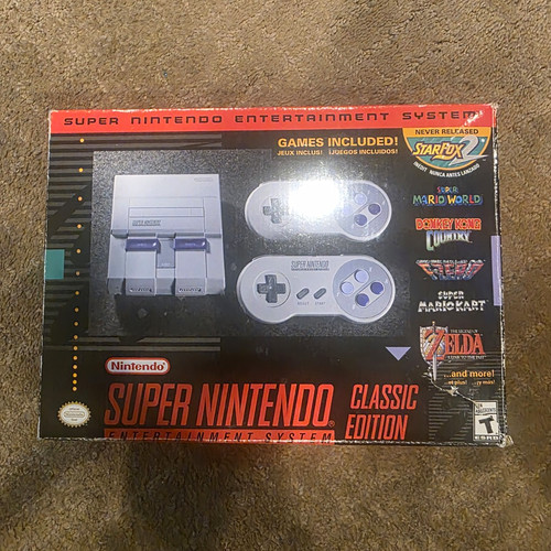 Nintendo super nes classic - super,