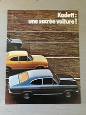 Catalogue publicitaire : OPEL   Kadett   - C18