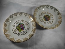 SUBLIME PAIRE D' ASSIETTE