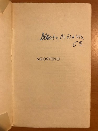 Agostino alberto moravia - agostino,