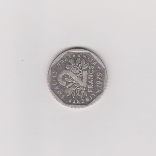 Pièce francs 1979 o roty - -, francs-1979-
