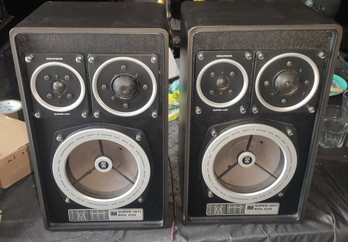 Enceintes grundig box 650 - enceintes,