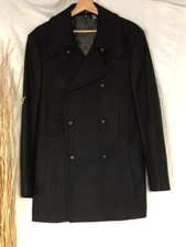 Manteau/caban ZARA Man noir laine taille L
