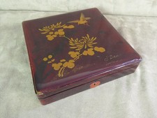JOLI COFFRET ancien, en carton