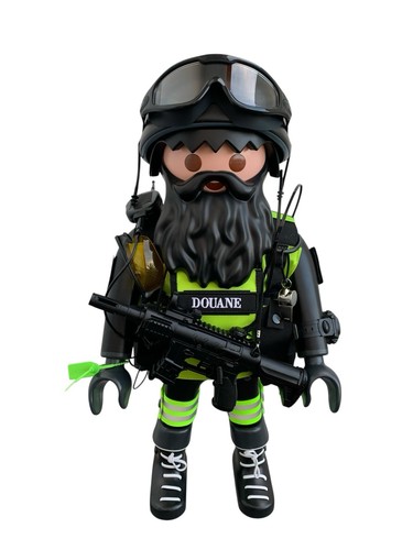 Playmobil géant xxl - géant, douane
