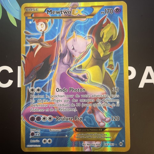 Carte pokémon mewtwo ex - carte, :