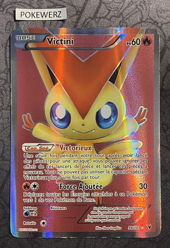 Carte pokémon victini - pokémon, :