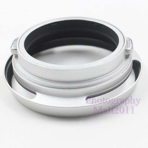 Metal lens silver - silver, hood