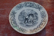 Assiette ancienne terre de fer