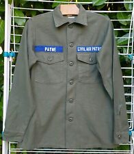 CHEMISE US ARMY PÉRIODE VIETNAM SHIRT UTILITY COTTON SATEEN OG 107