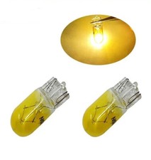 Ampoules w5w t10 jaune - ampoules,