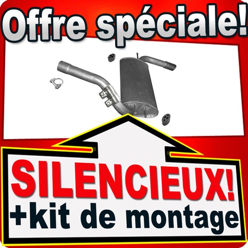Silencieux arriere pour ford - silencieux,