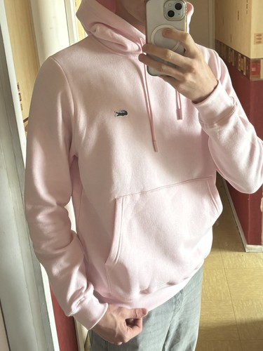Sweat hoodie lacoste - lacoste, rose