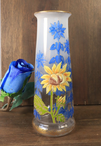 Vase ancien verre - ancien, legras